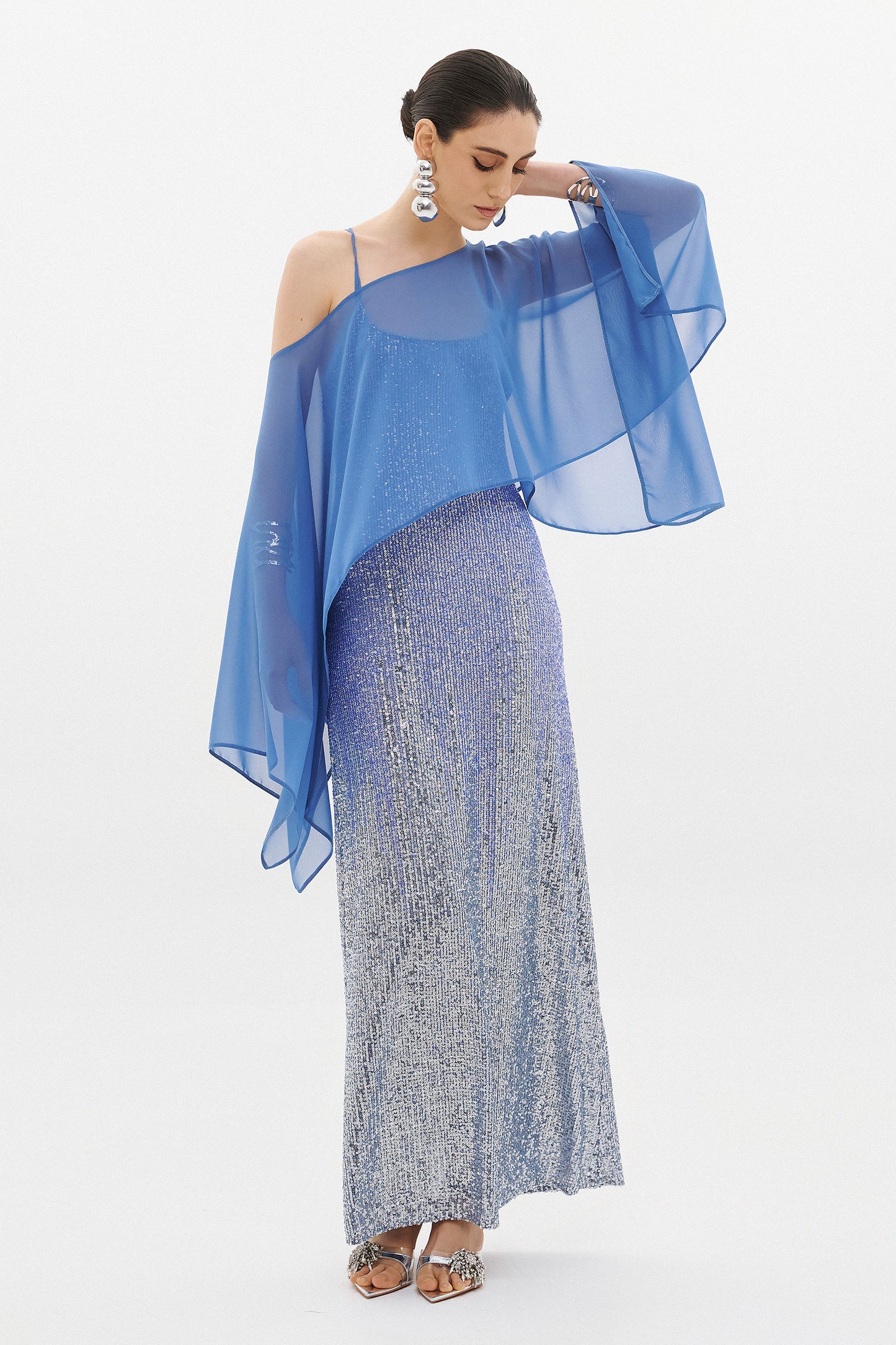 MARGOT CAPE TOP  |  INDIGO   (20014)