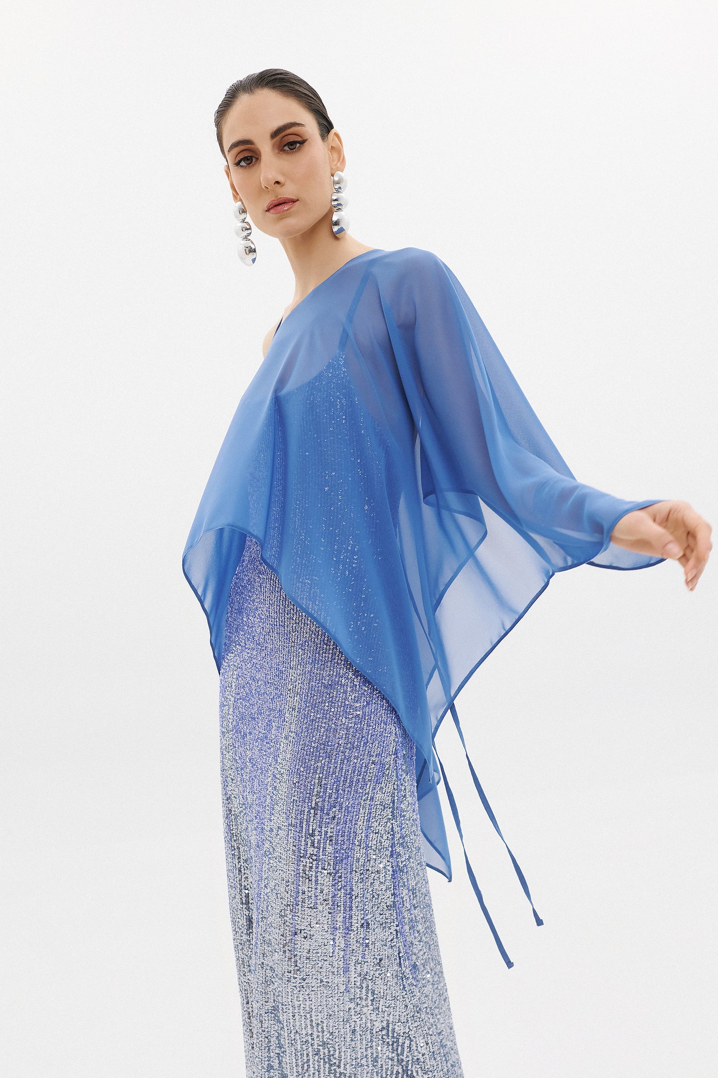 MARGOT CAPE TOP  |  INDIGO   (20014)