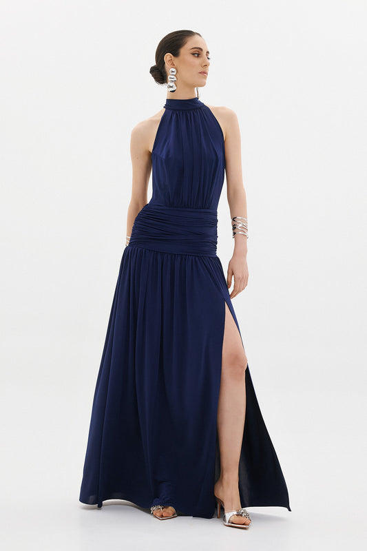 IVANA DRESS  |  NAVY BLUE  (20010A)