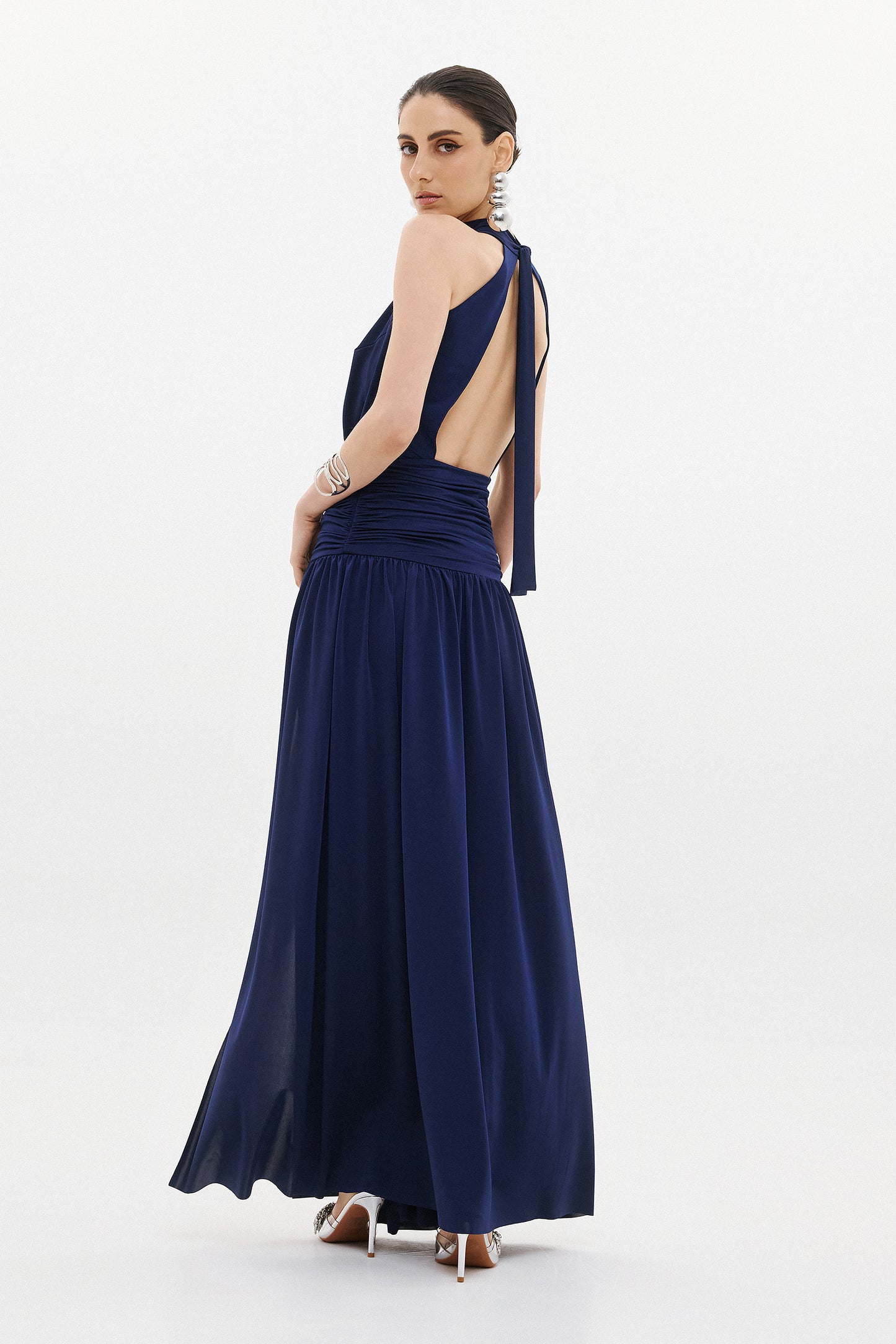 IVANA DRESS  |  NAVY BLUE  (20010A)
