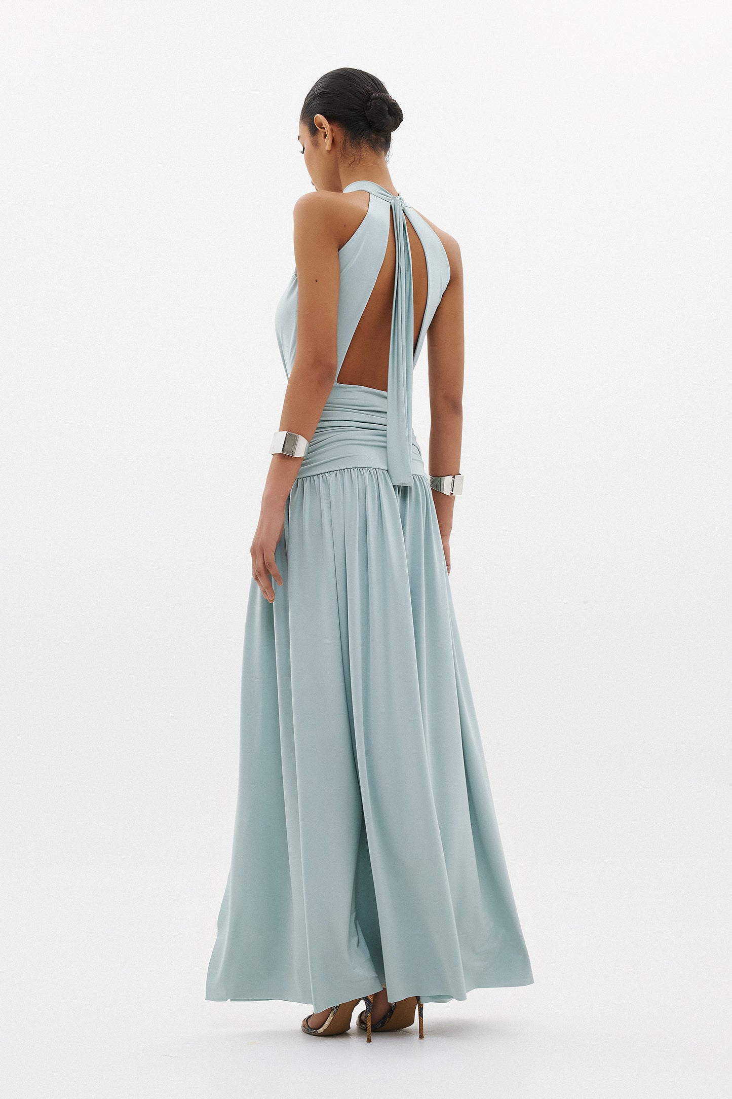 IVANA DRESS  |  SAGE  (20010A)