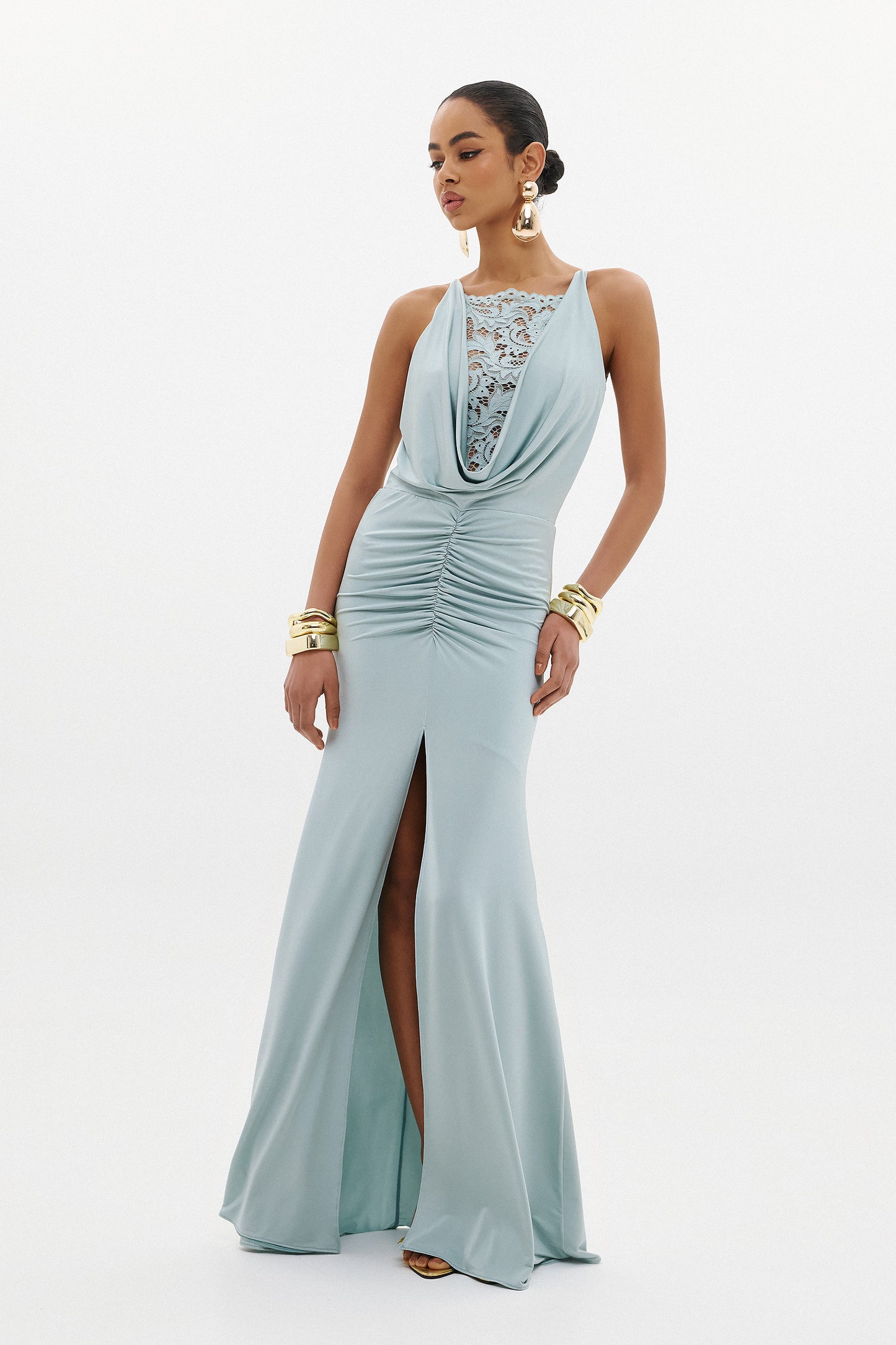 NAOMI DRESS  |  SAGE (20011A)