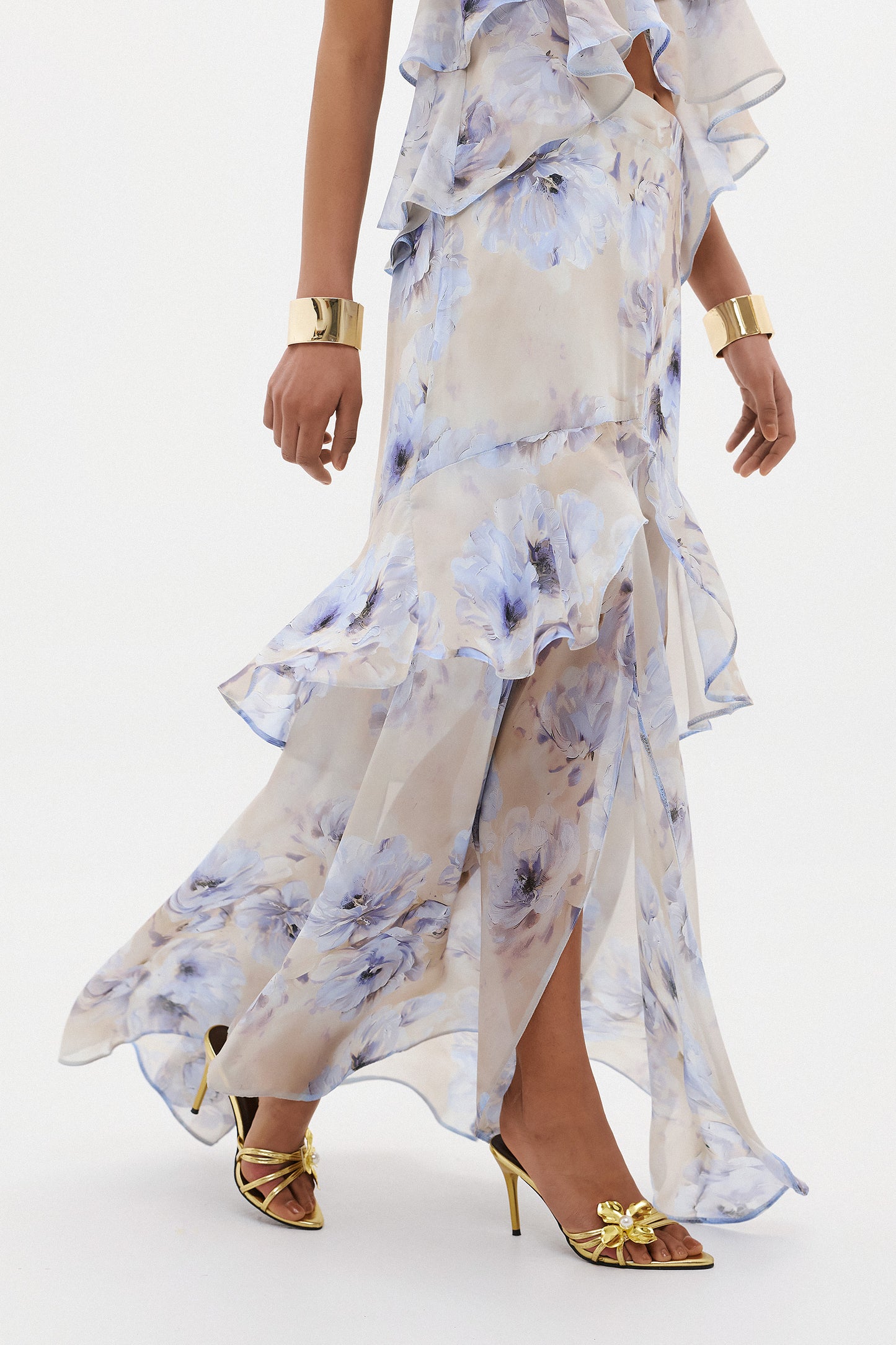 ELENA SKIRT  |  AZZURE FLORAL  (20012)