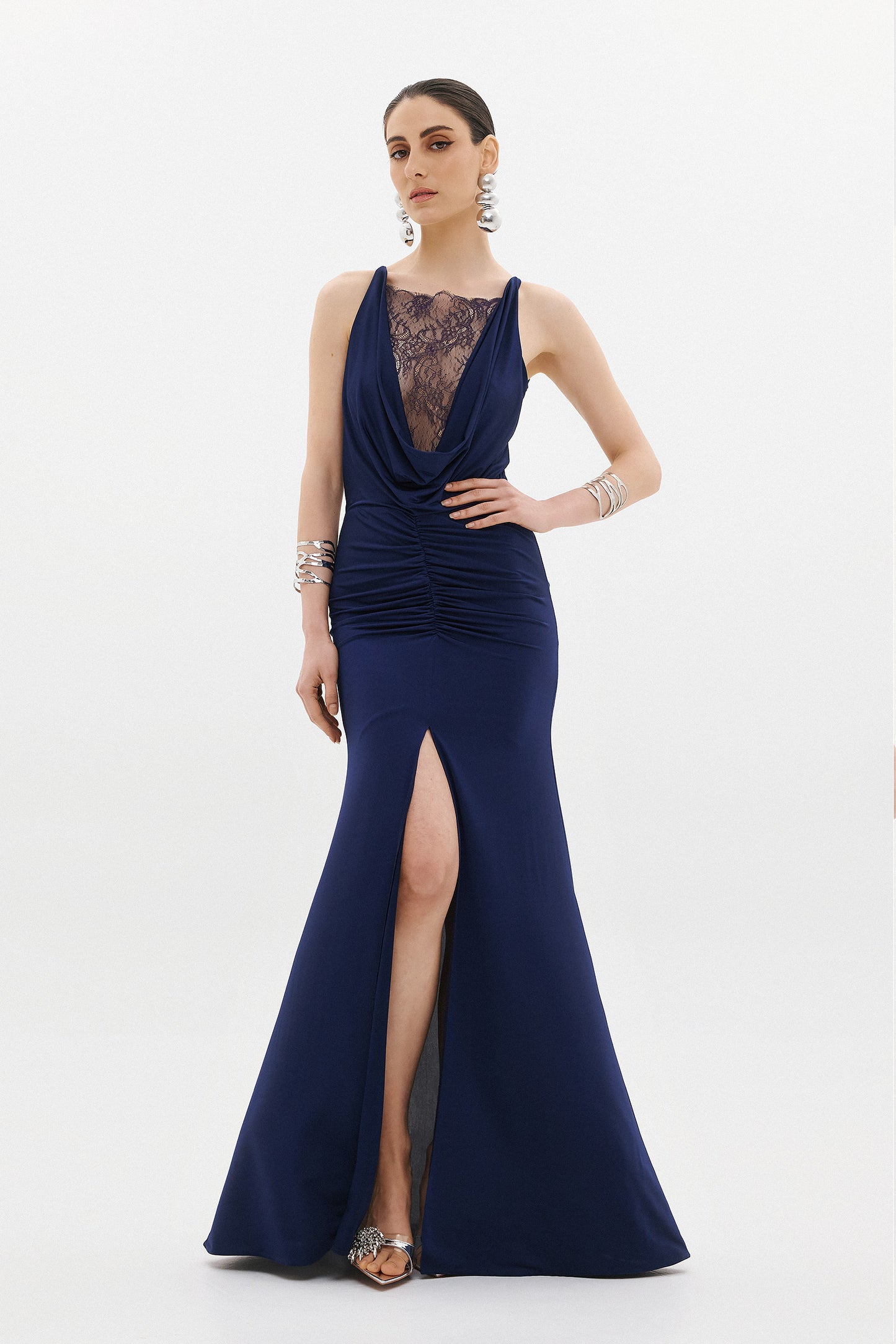 NAOMI DRESS  |  NAVY BLUE (20011A)