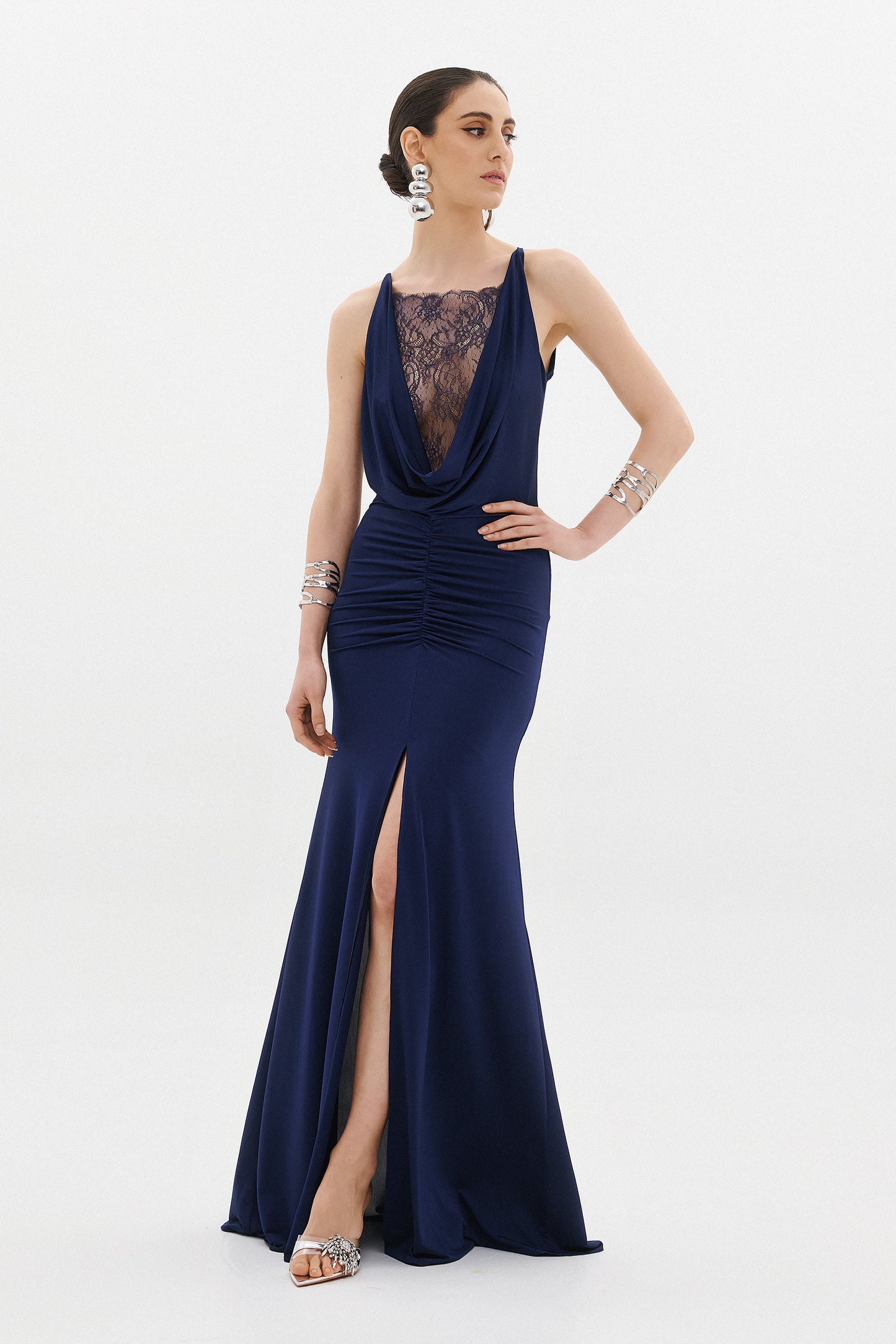 NAOMI DRESS  |  NAVY BLUE (20011A)