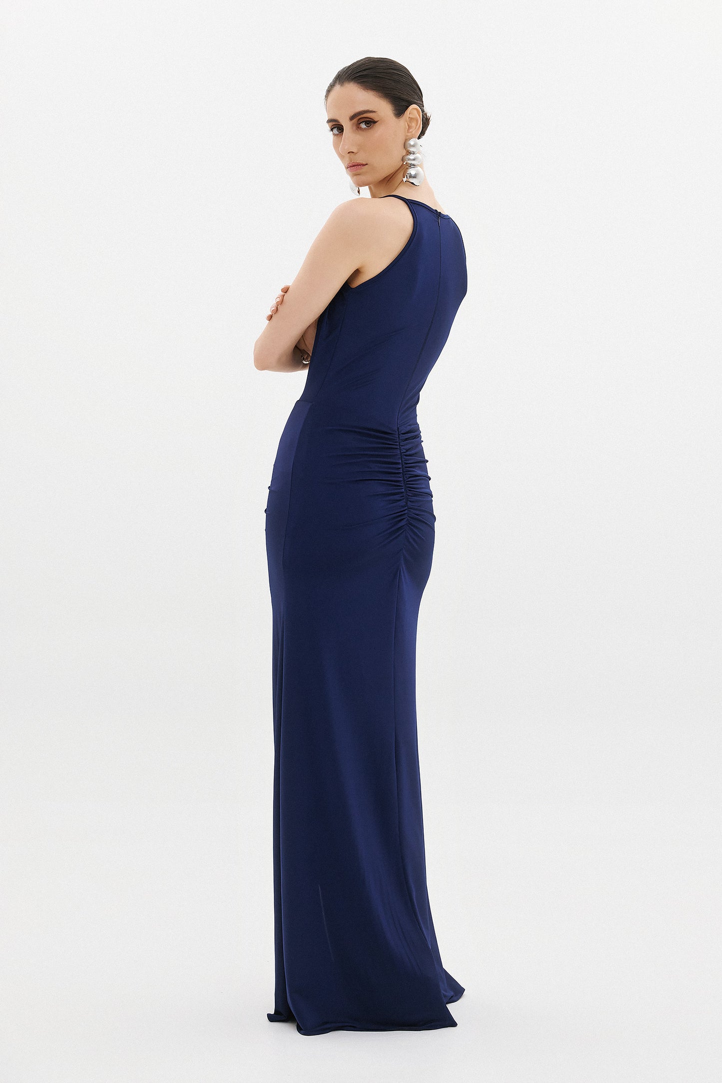 NAOMI DRESS  |  NAVY BLUE (20011A)