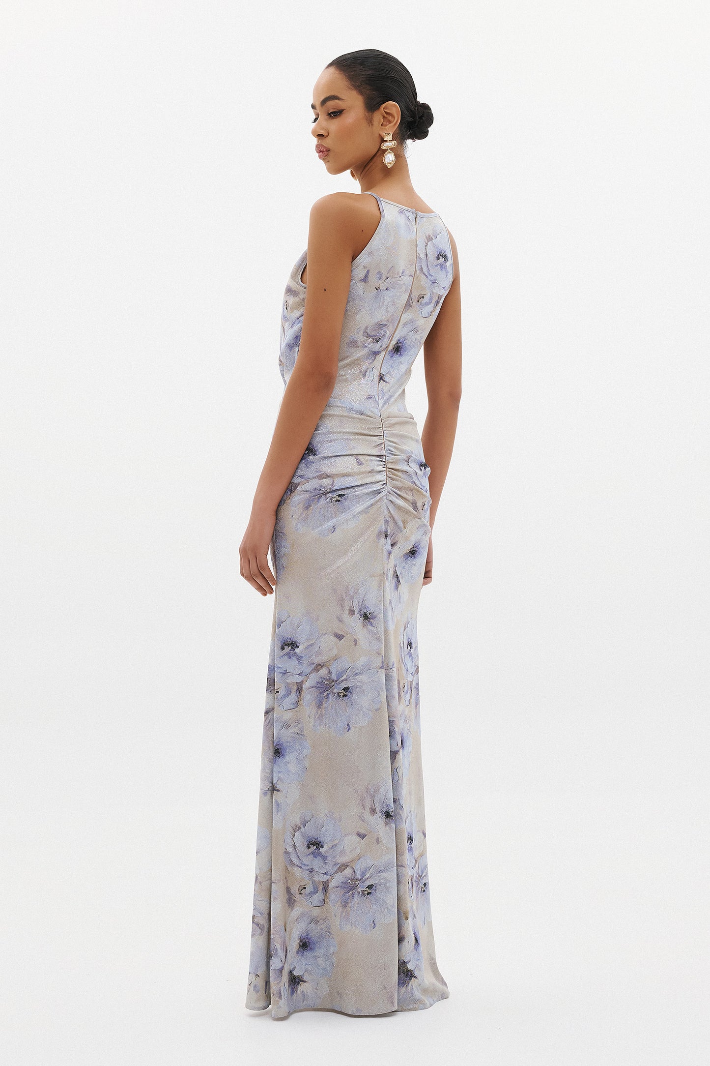 NAOMI DRESS  |  AZZURE FLORAL   (20011C)