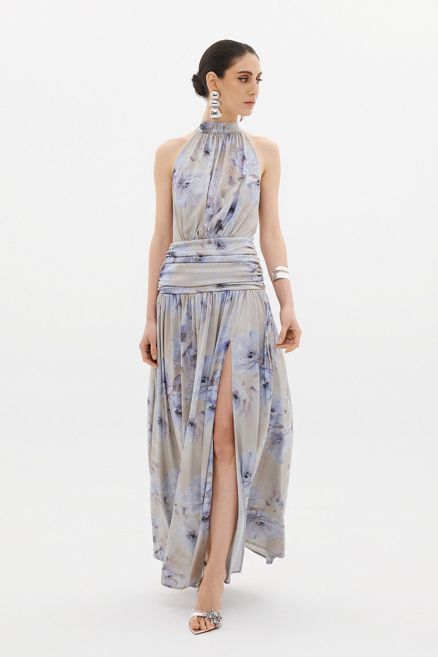 IVANA DRESS  | AZZURE FLORAL (20010B)