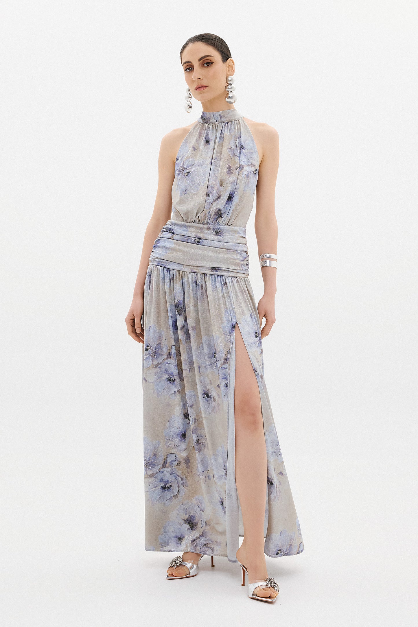 IVANA DRESS  | AZZURE FLORAL (20010B)