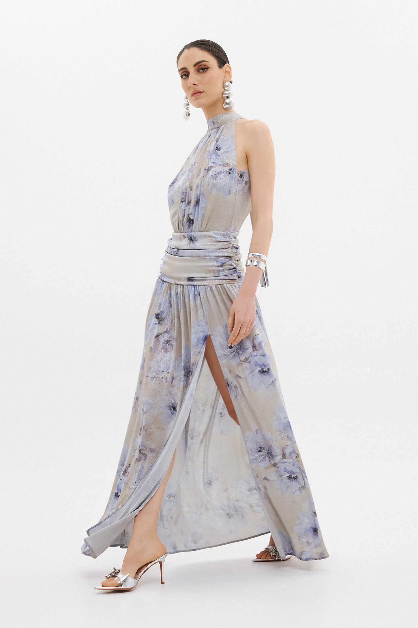 IVANA DRESS  | AZZURE FLORAL (20010B)