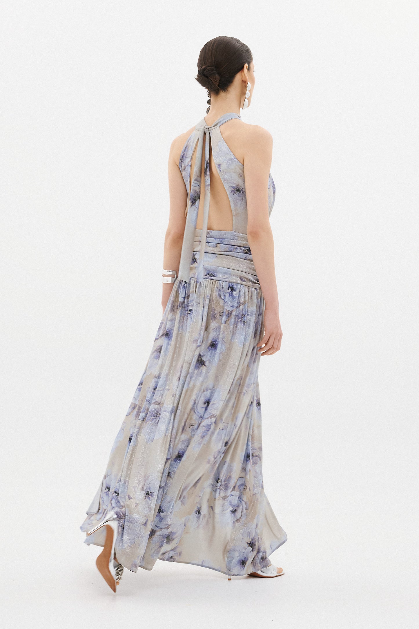 IVANA DRESS  | AZZURE FLORAL (20010B)