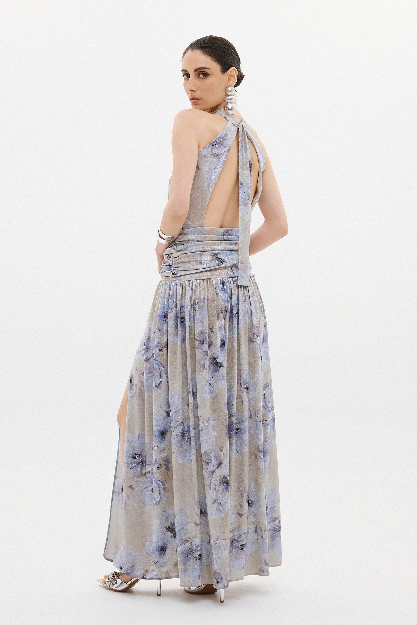 IVANA DRESS  | AZZURE FLORAL (20010B)