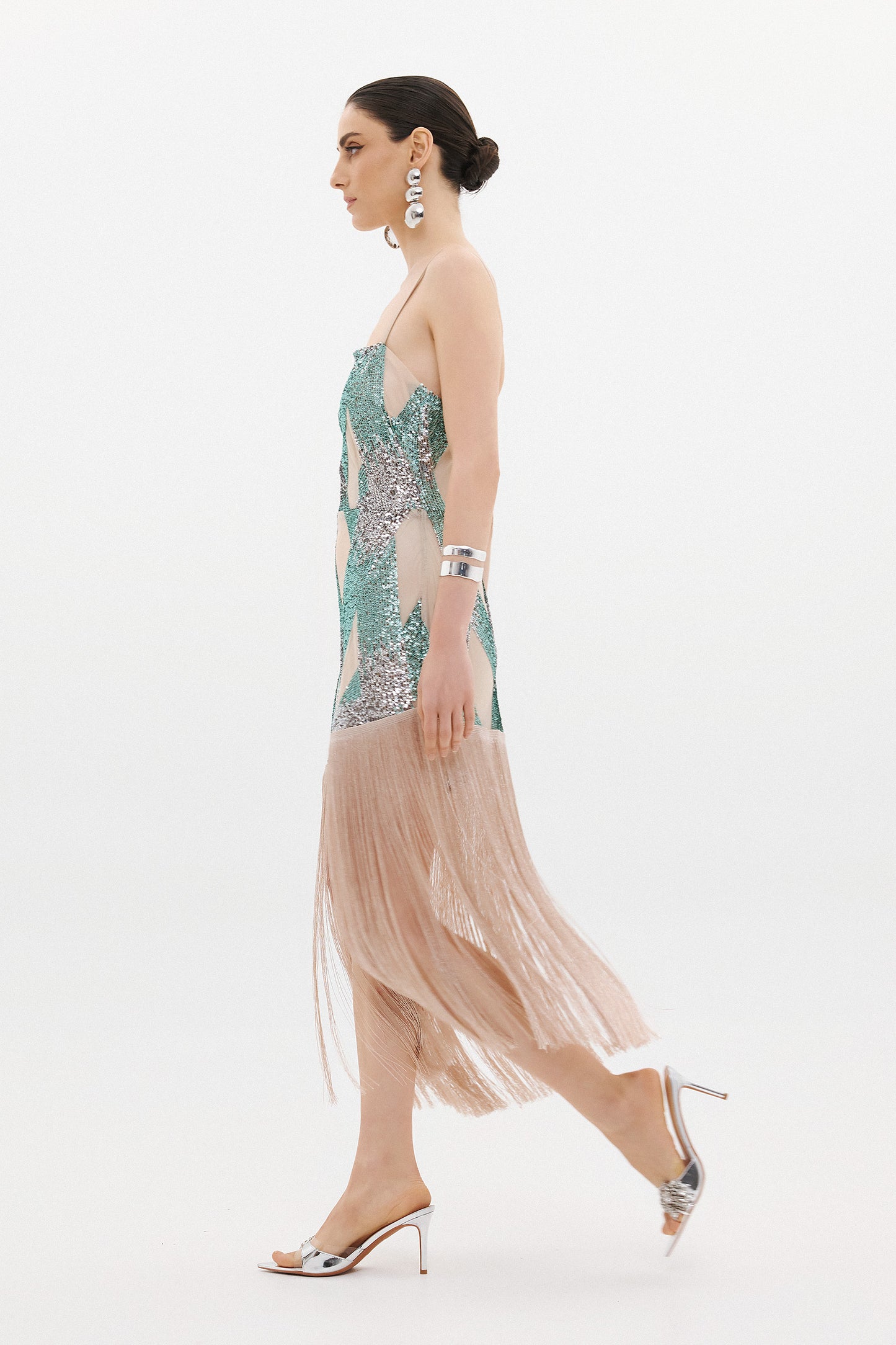 INGRID  DRESS  | SEQUIN  (20009B)