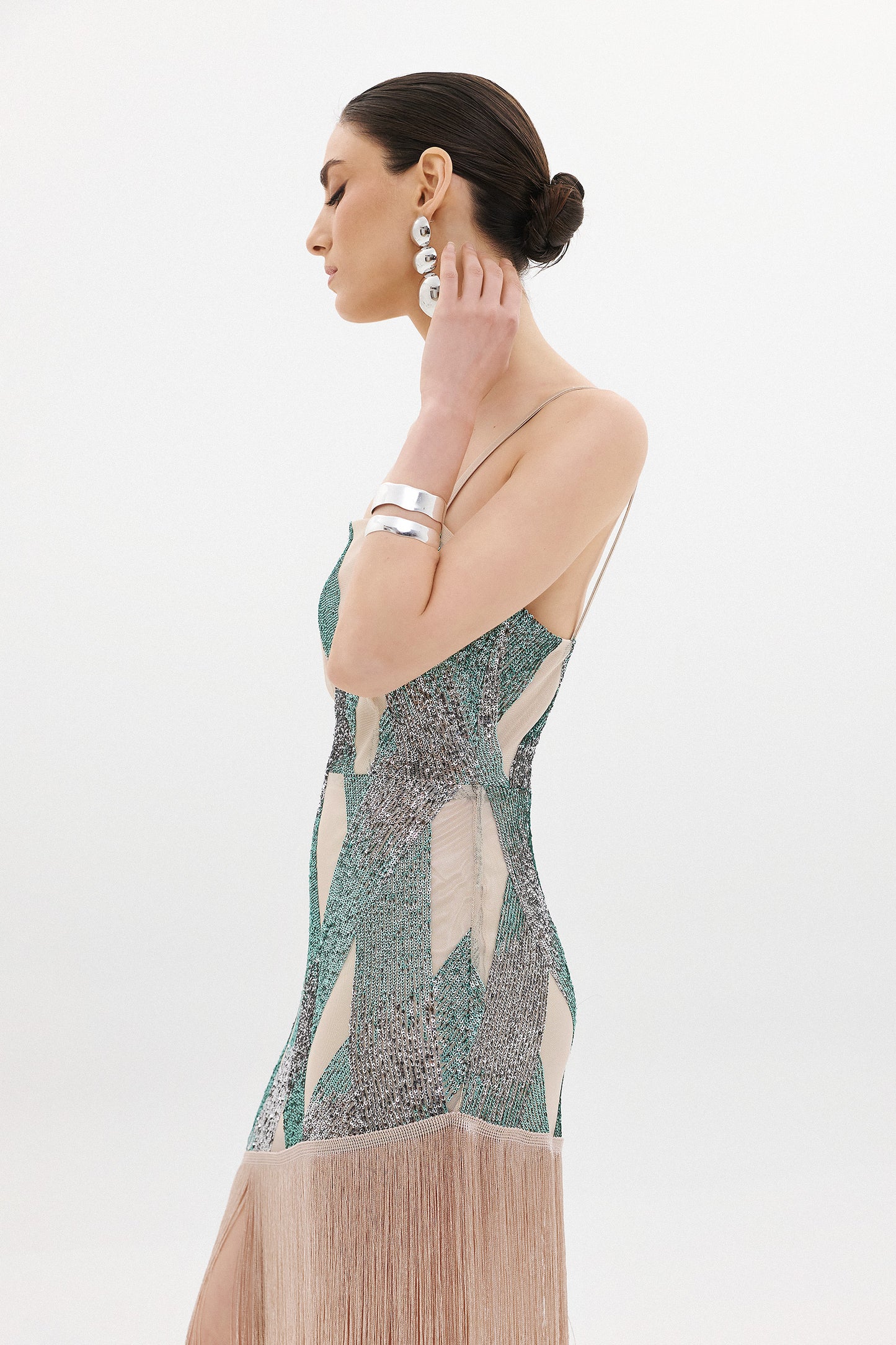 INGRID  DRESS  | SEQUIN  (20009B)