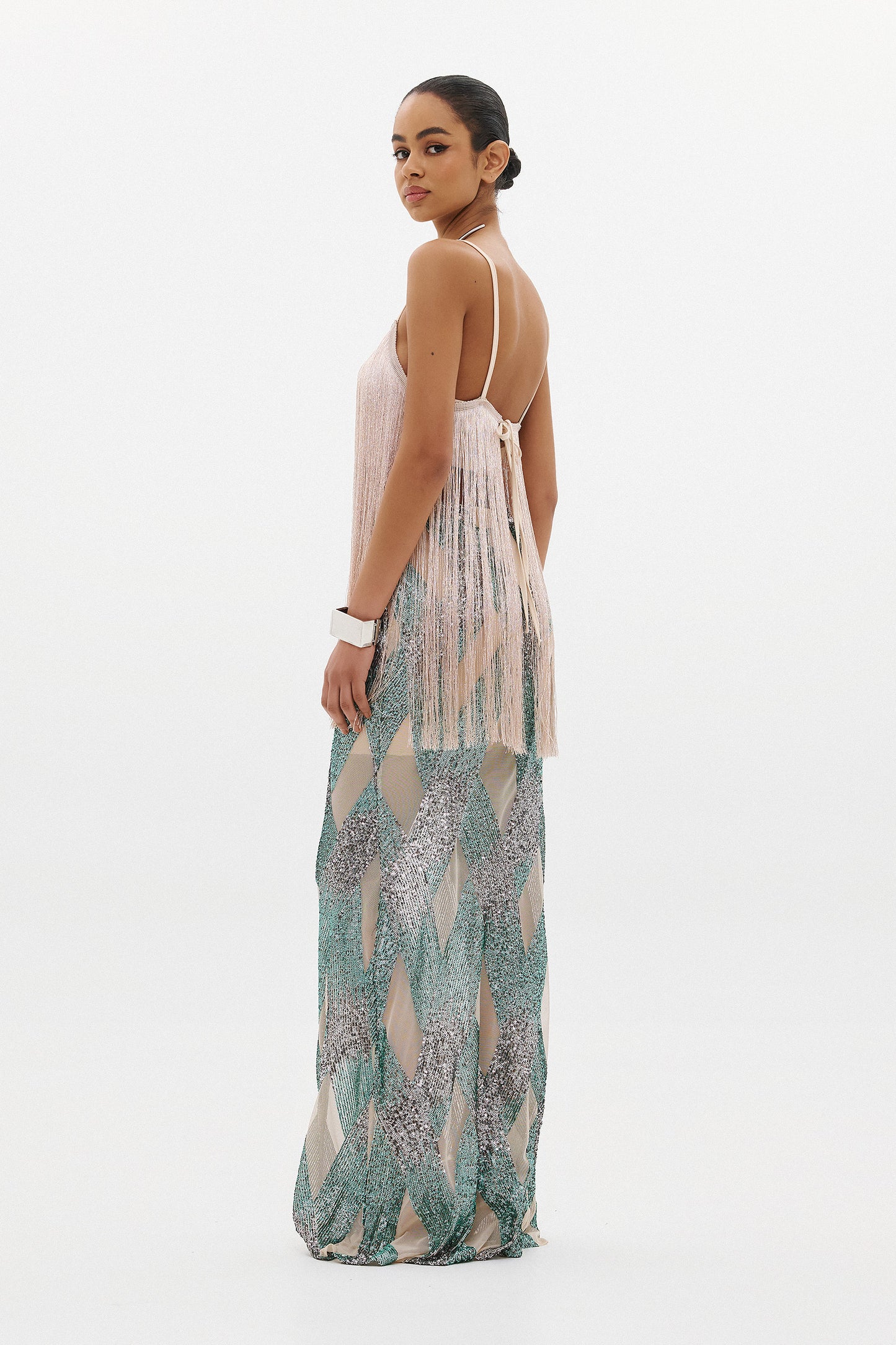 ARIELLA SEQUIN SKIRT  (20005A)