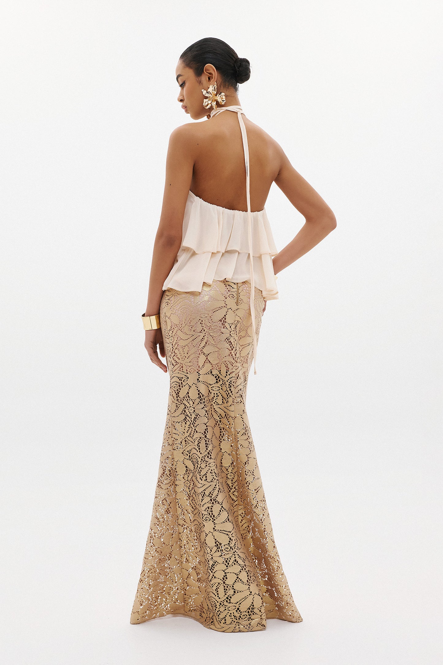 ARIELLA LACE SKIRT |  COPPER (20005B)