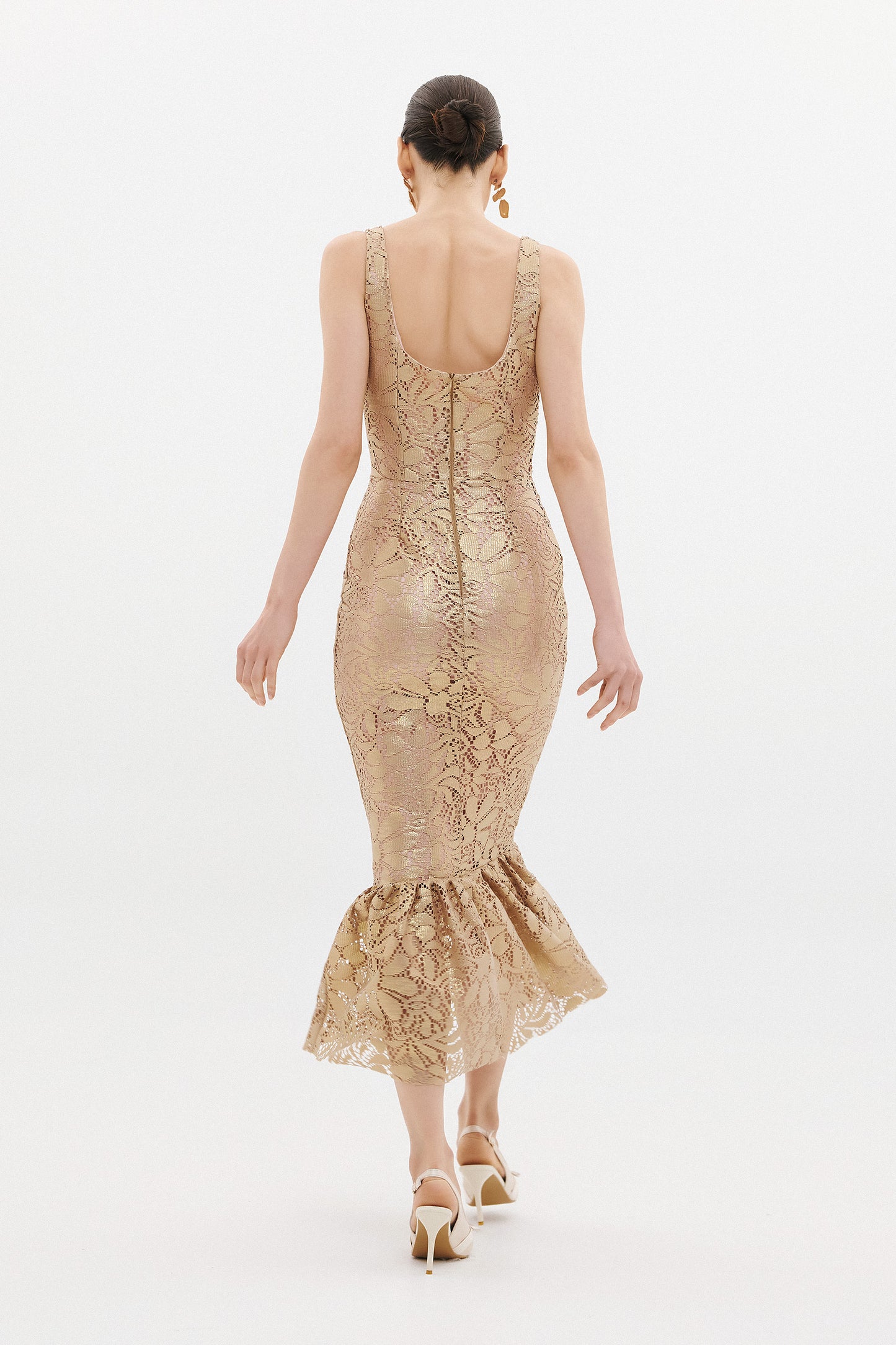 RAISA MIDI DRESS | COPPER  (20002A)