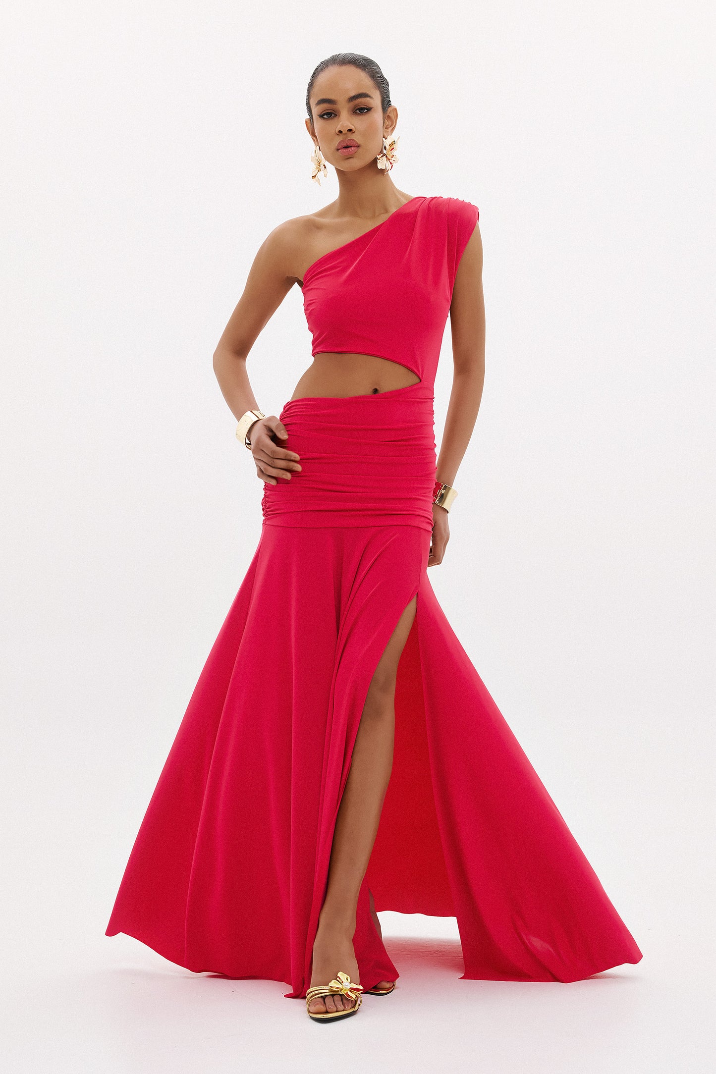 ROMINA DRESS  |  MAGENTA  (20022A)