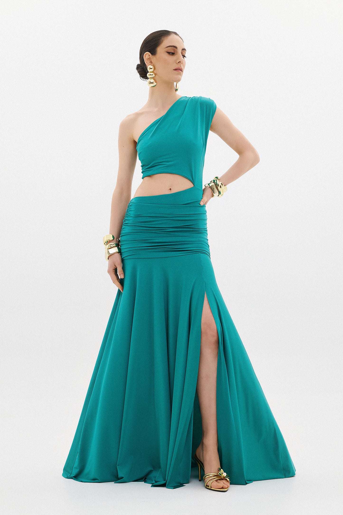 ROMINA DRESS  |  BERYL GREEN  (20022A)