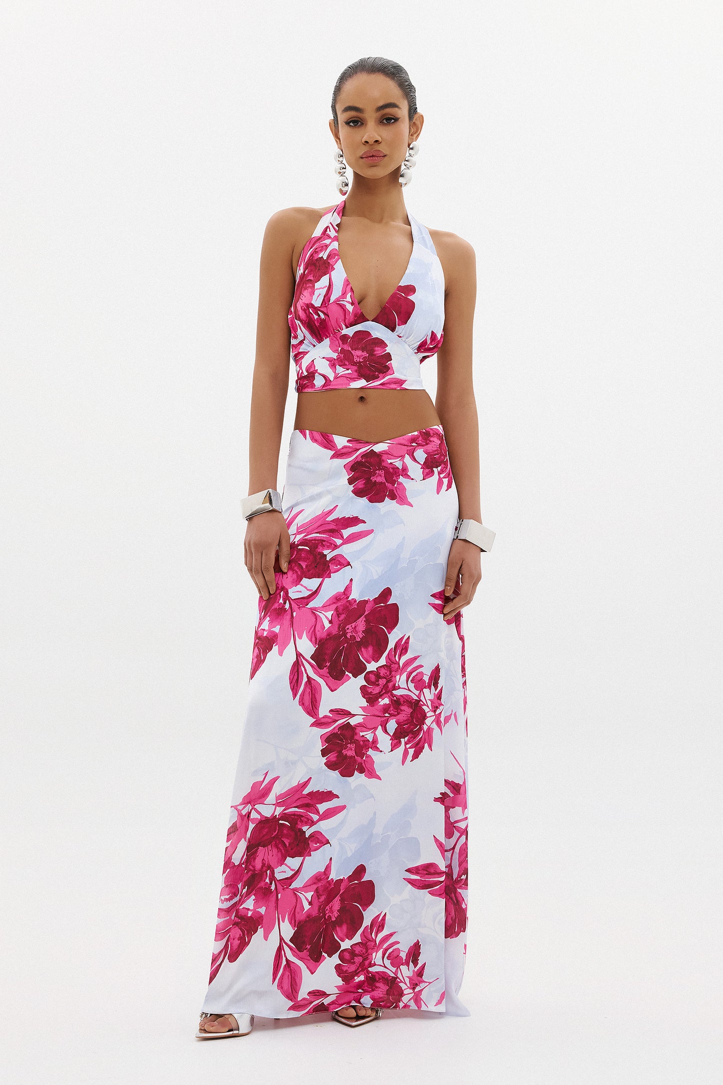 LILY SKIRT  |  MULBERRY FLORAL  (20017)