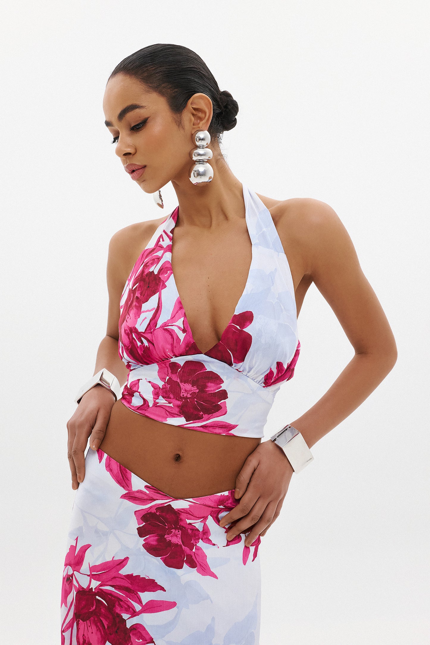 LILY TOP  |  MULBERRY FLORAL  (20018)