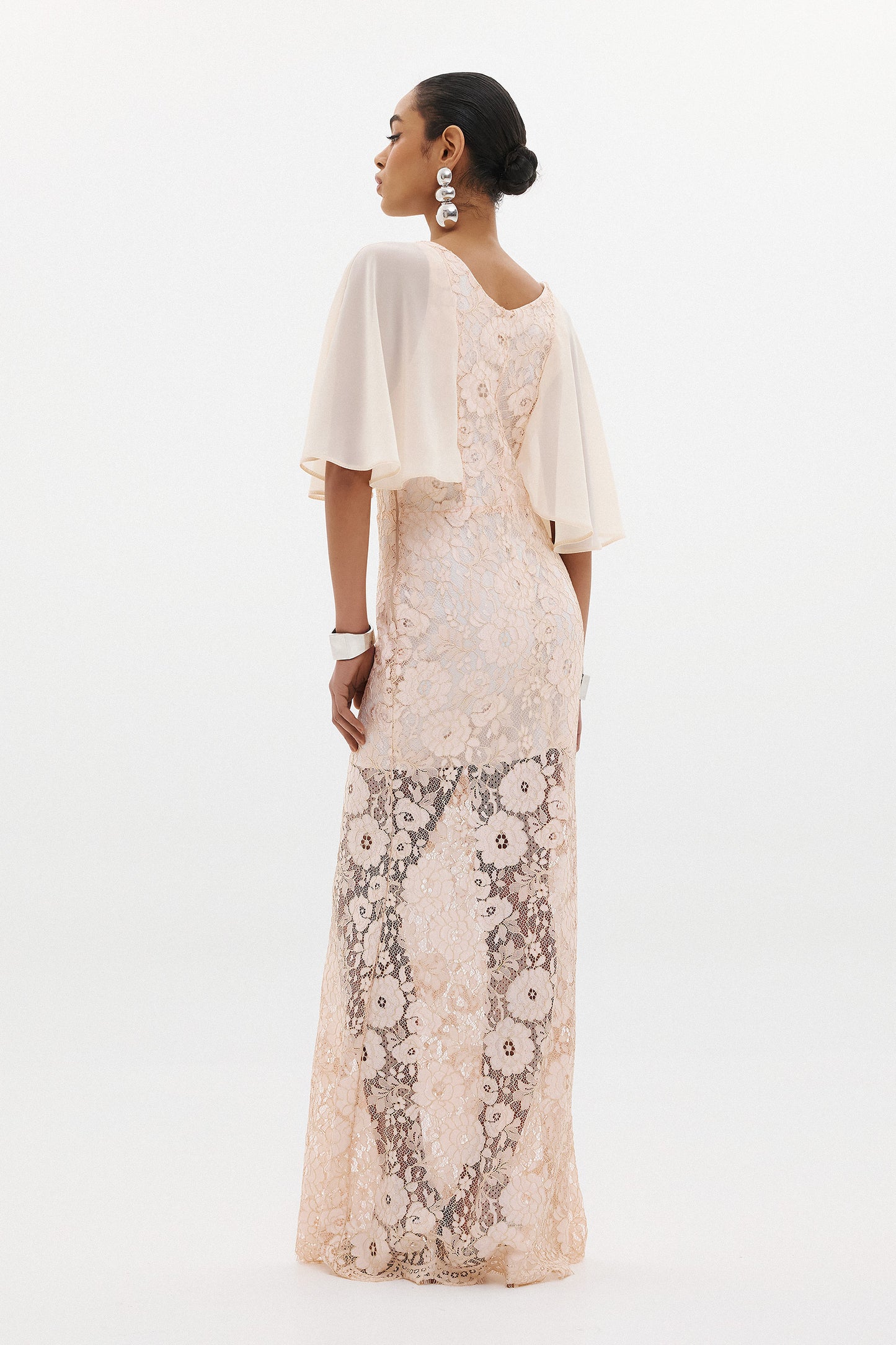 KLELIA LACE DRESS  |  BLUSH  (20015)