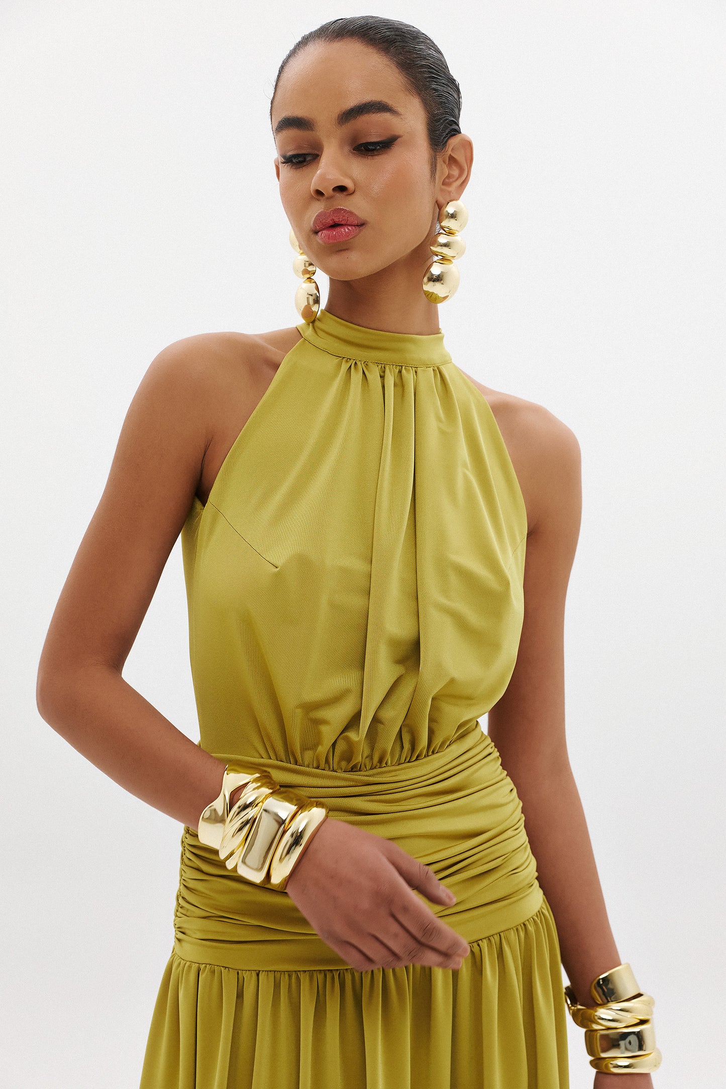 IVANA DRESS  |  HAZE (20010A)