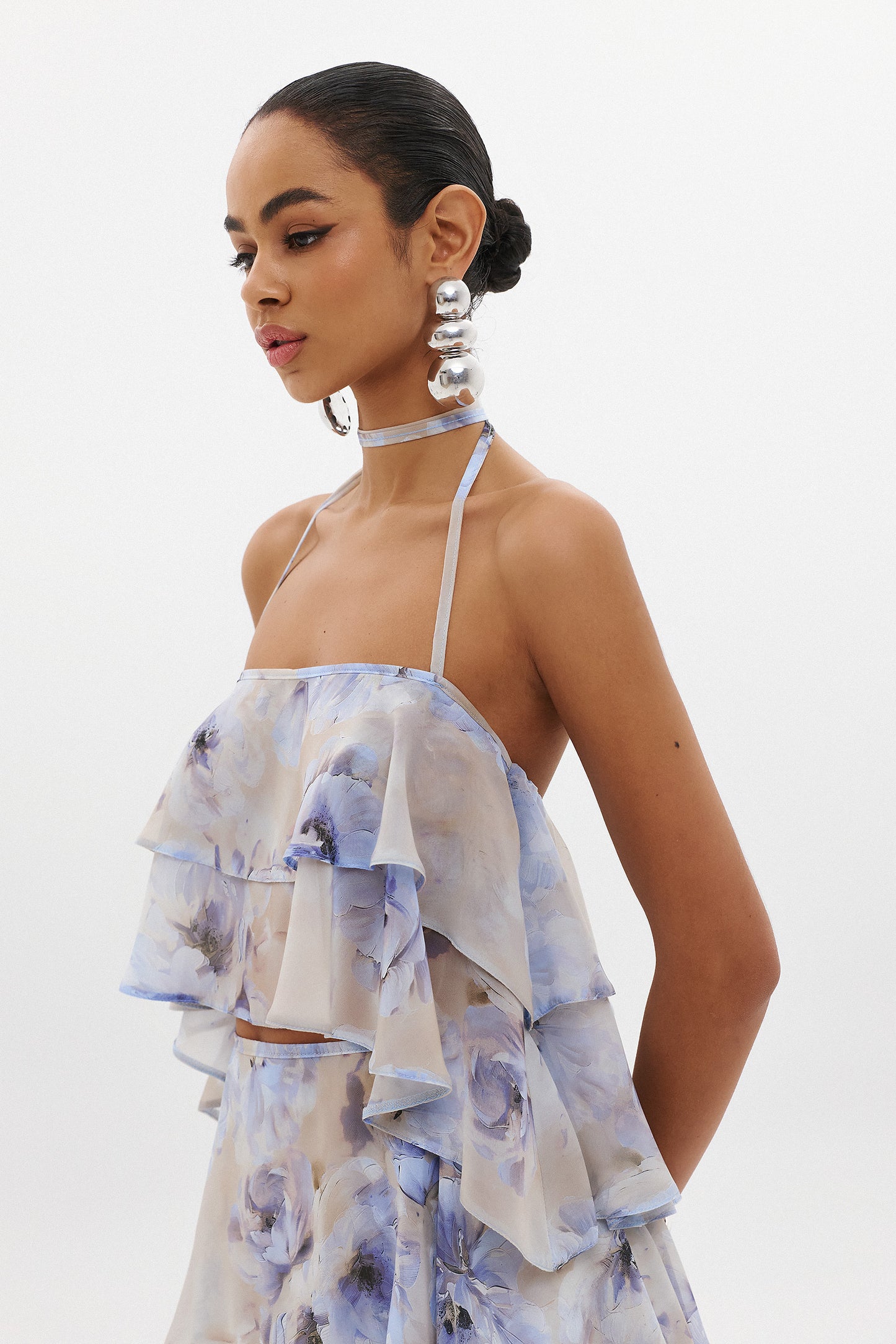 THEA TOP | AZZURE FLORAL  (20006A)