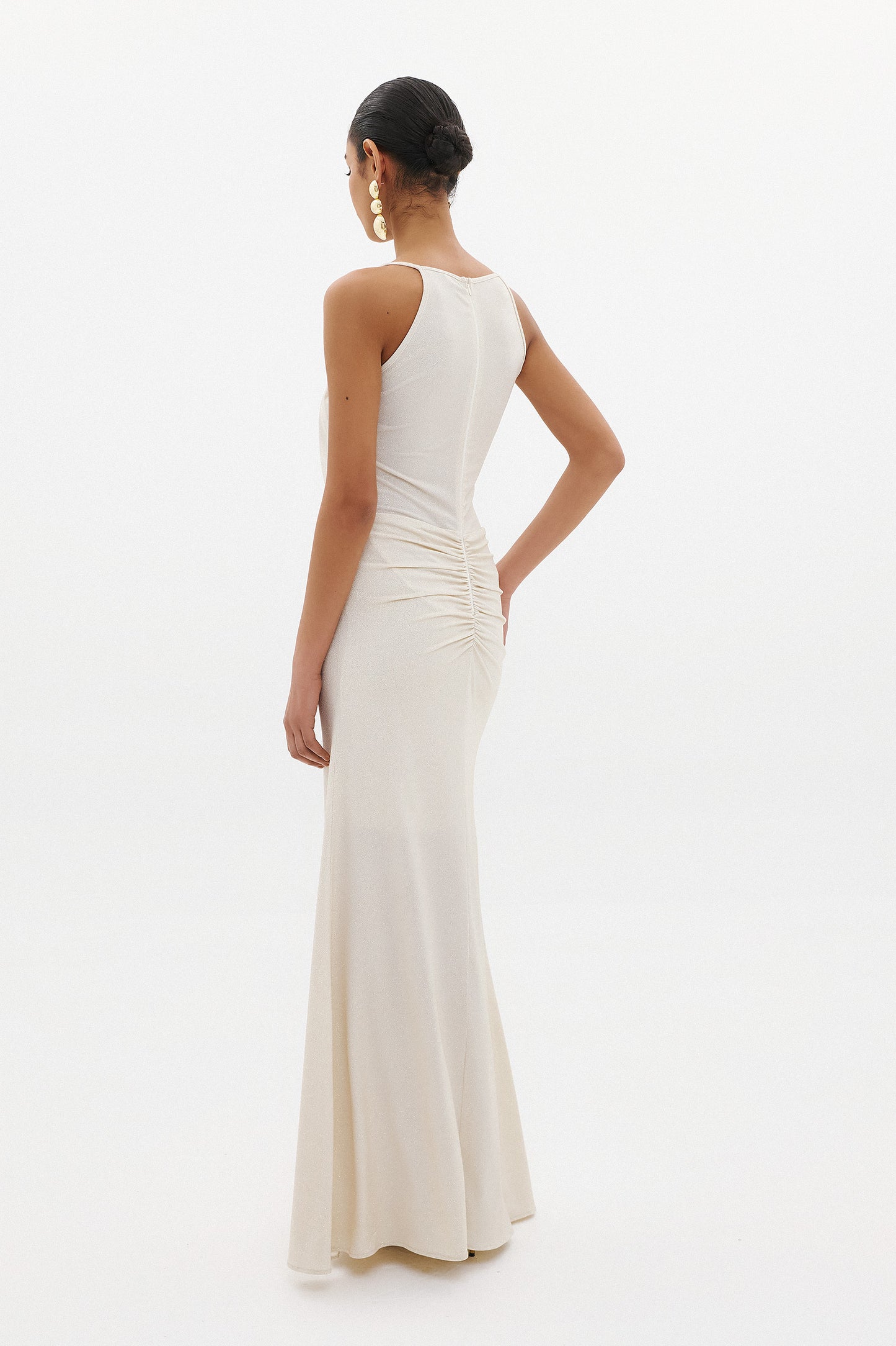 NAOMI DRESS  |  CHAMPAGNE GOLD  (20011B)