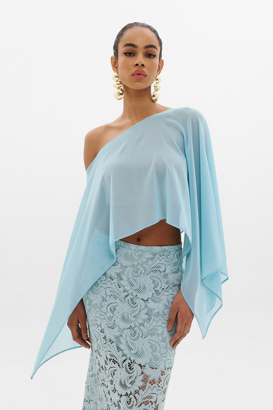 MARGOT CAPE TOP  |  SAGE  (20014A)