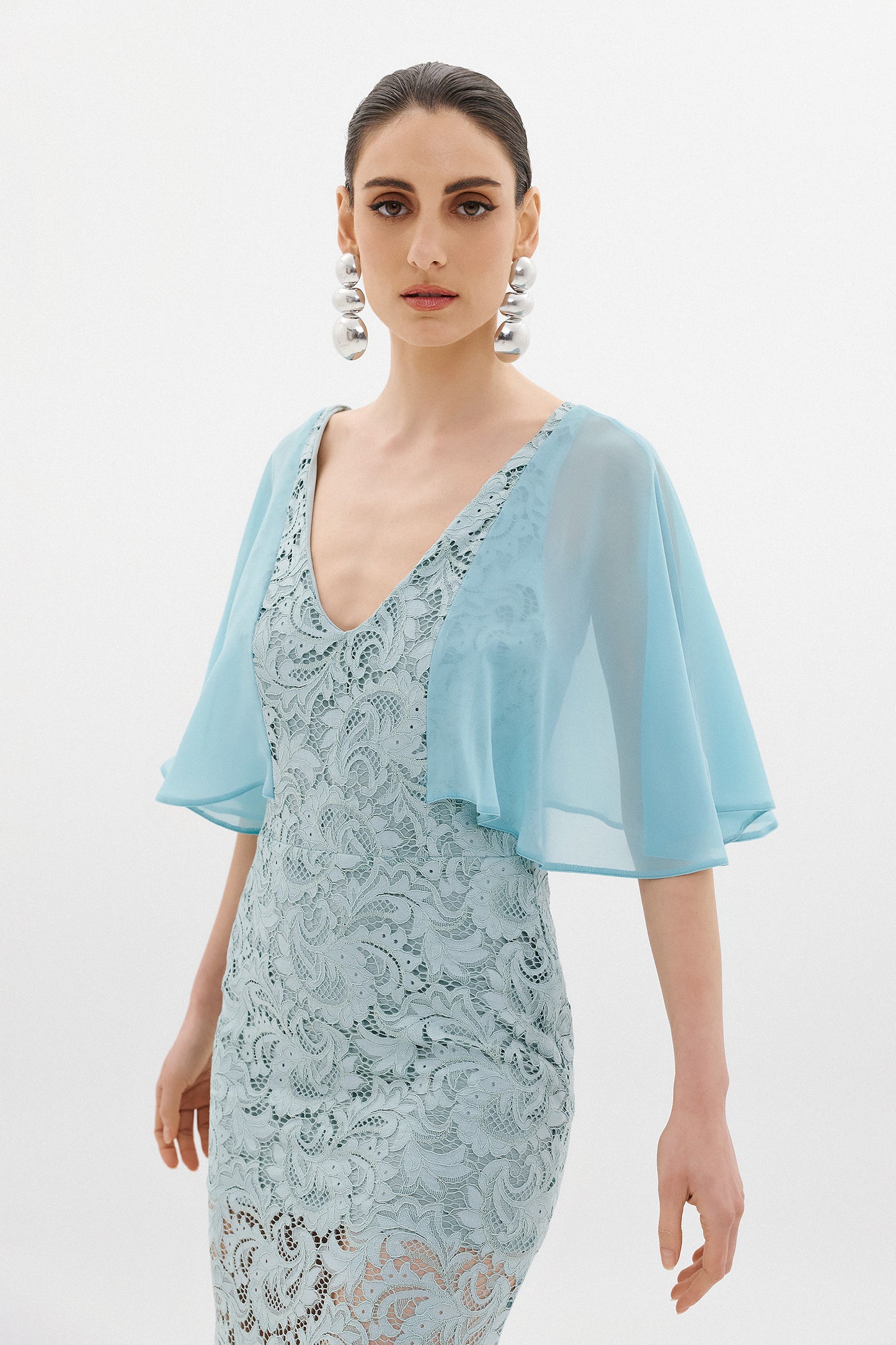 KLELIA  LACE DRESS  |  SAGE  (20015)