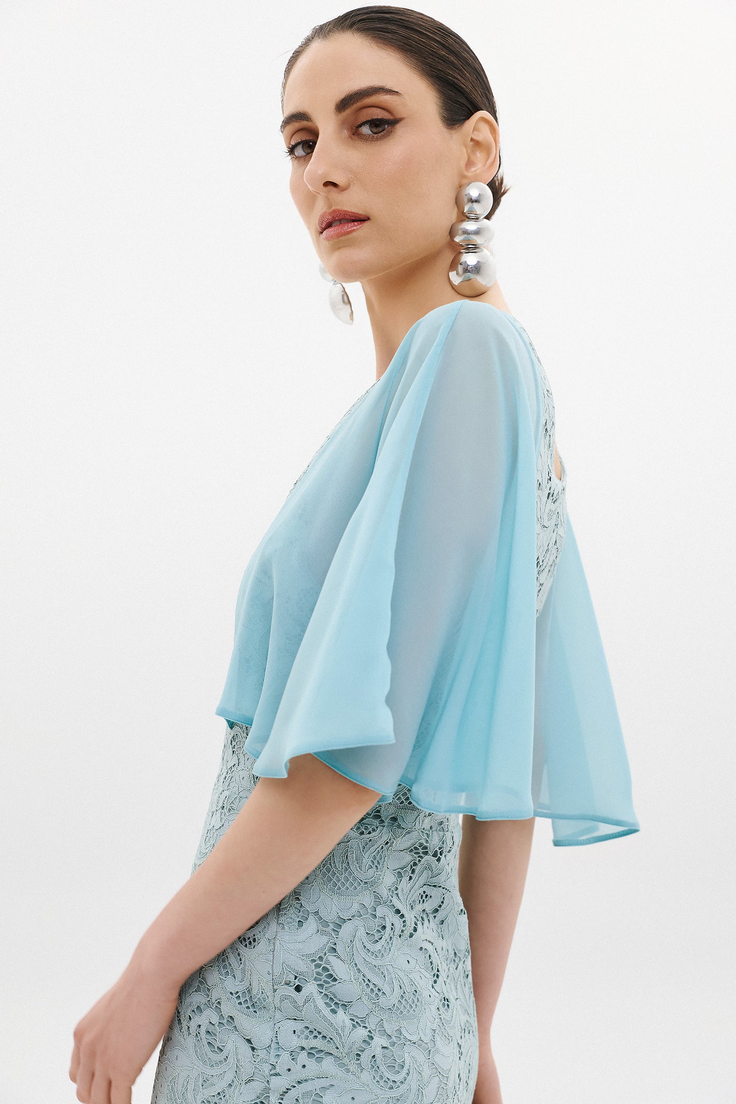 KLELIA  LACE DRESS  |  SAGE  (20015)