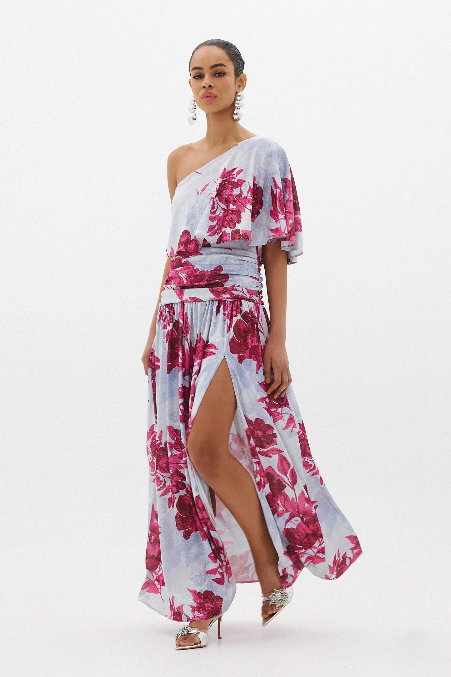 CLARISA DRESS  |  MULBERRY FLORAL (20008A)