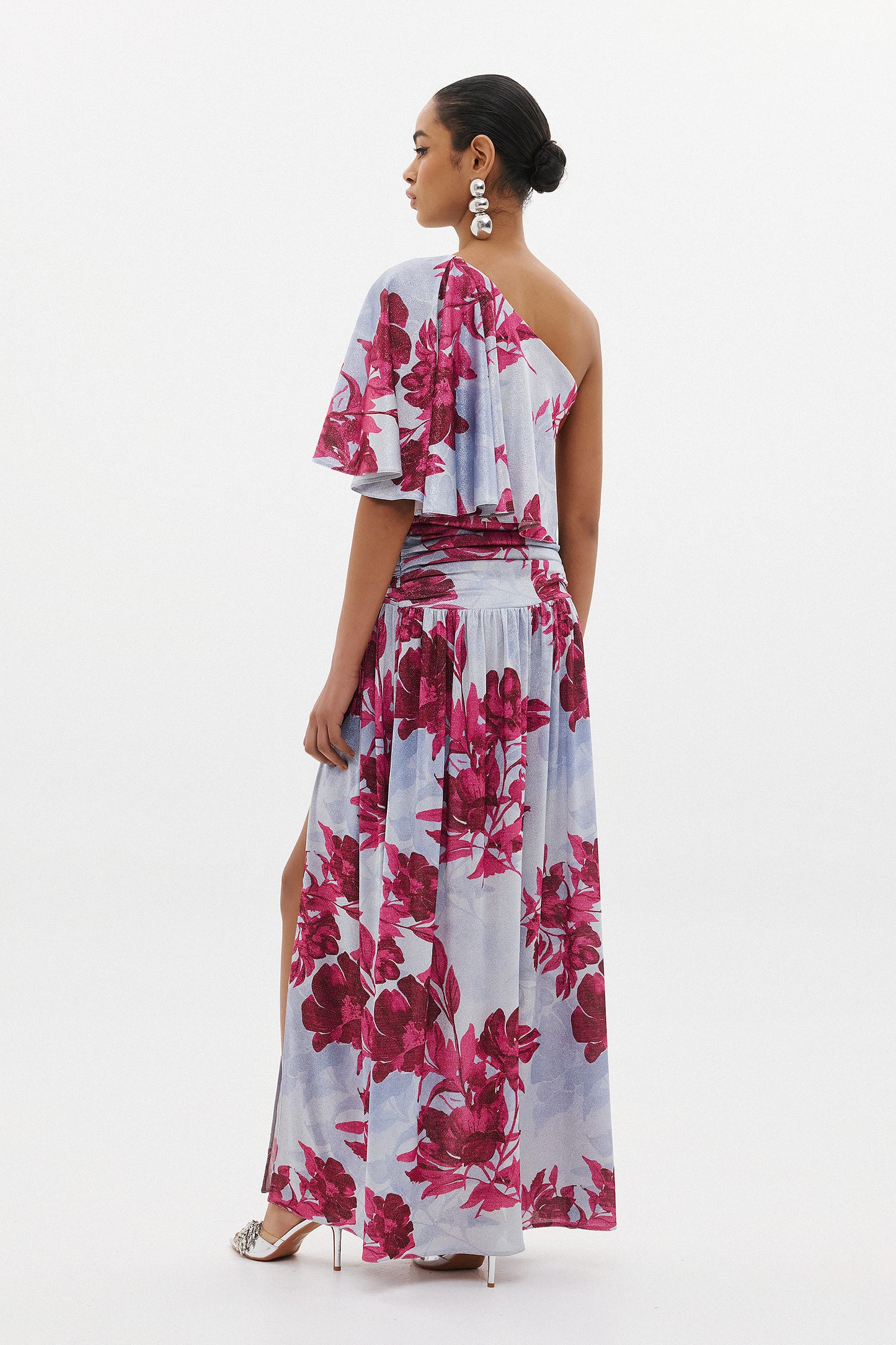 CLARISA DRESS  |  MULBERRY FLORAL (20008A)