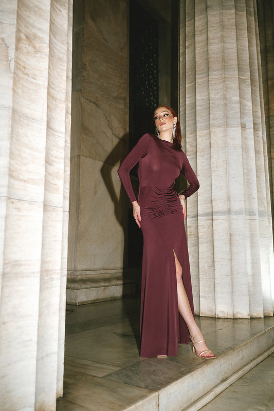 MAKAYA maxi dress  (14070B)