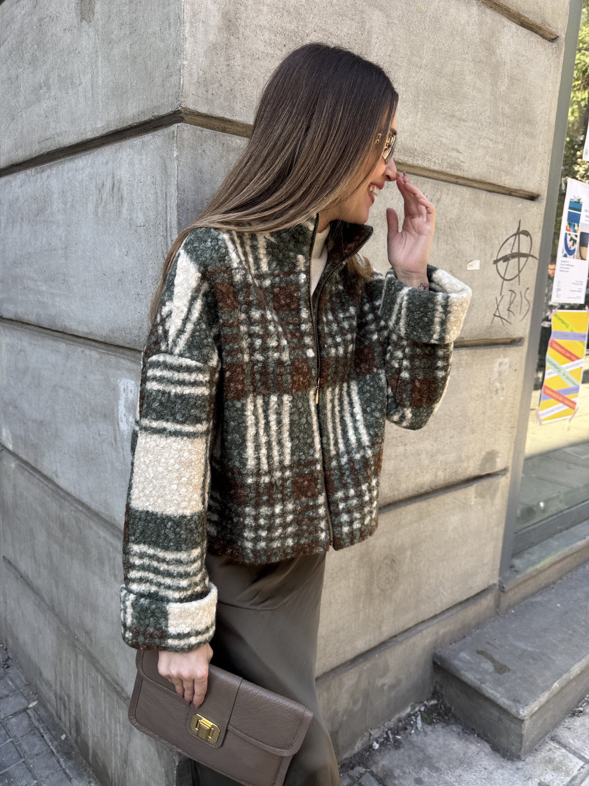 SYLIA  COATIGAN  KHAKI  (19038)