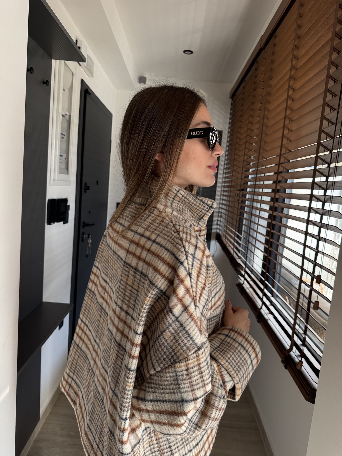 SYLIA COATIGAN | PLAID (19038)