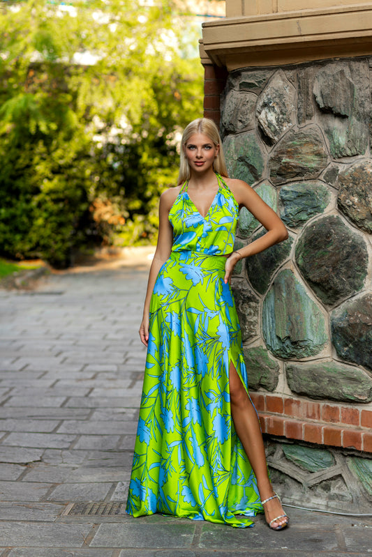 Dress Maxi Print SERENA (14048A/B)