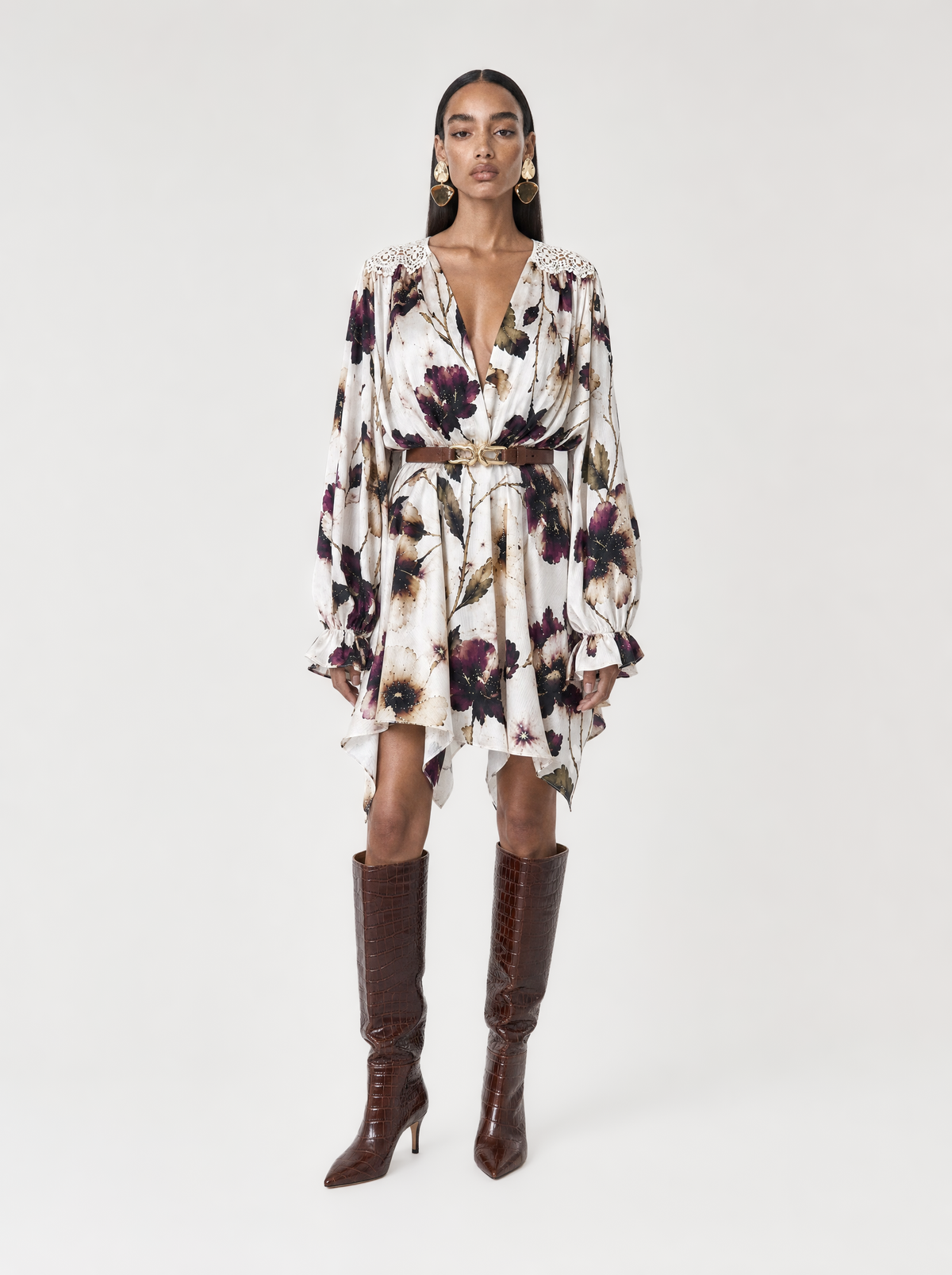 ZININA MINI DRESS  |  FLORAL  (210019)