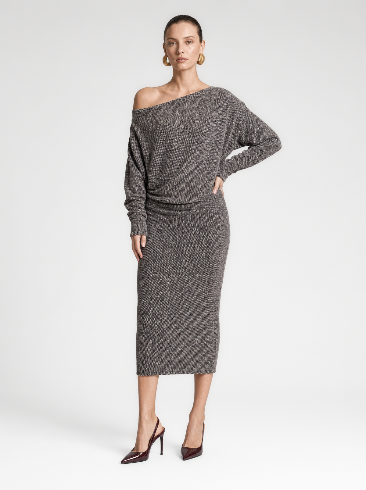 VAYA LUREX KNIT DRESS  |  210012