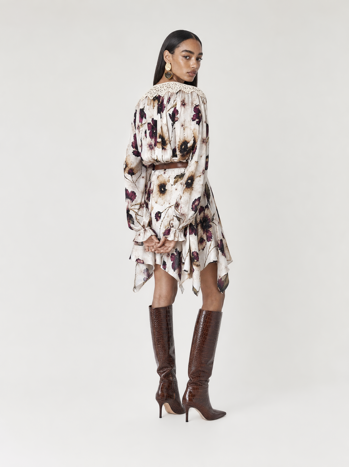 ZININA MINI DRESS  |  FLORAL  (210019)