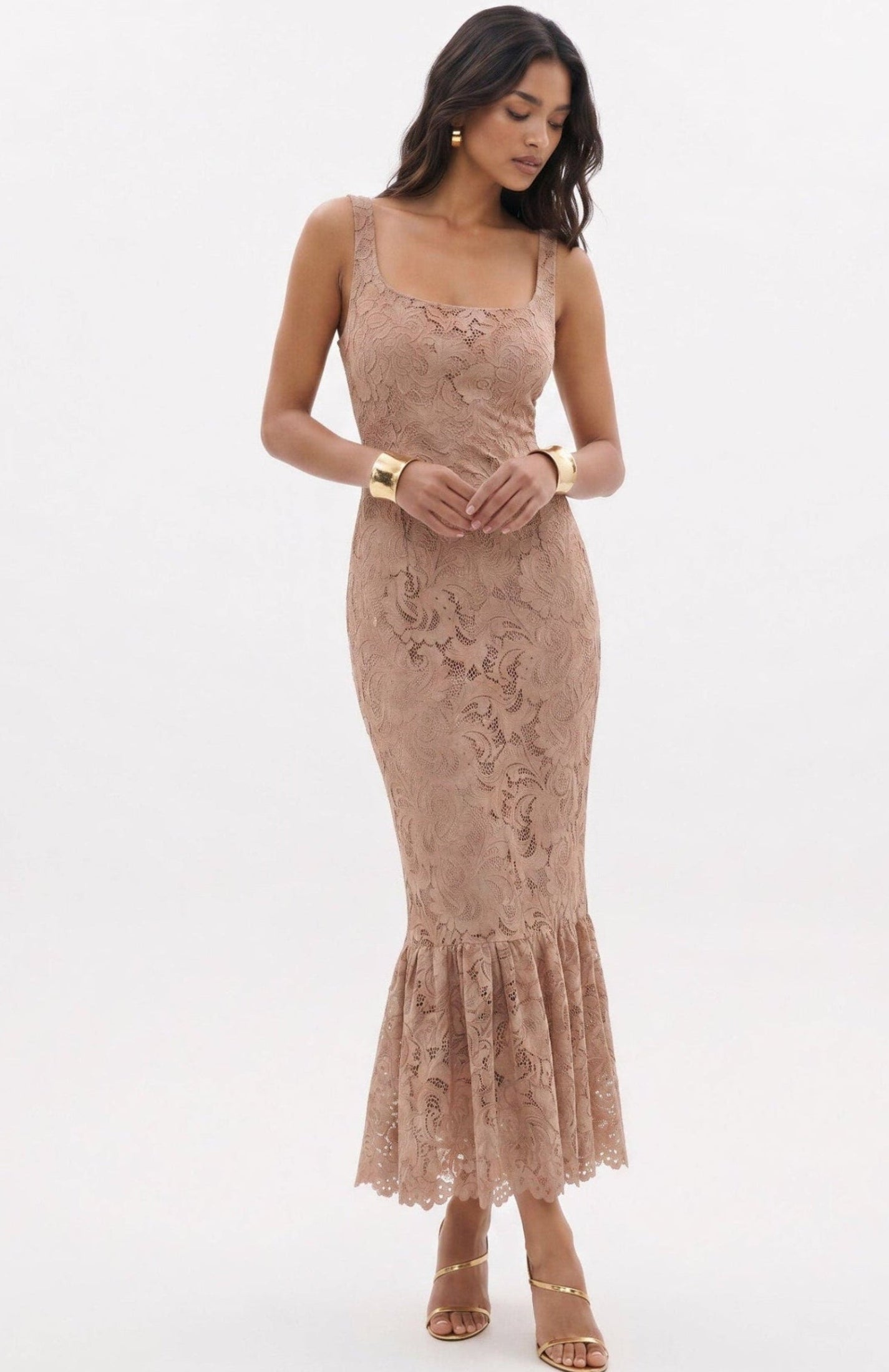 RAISA MIDI DRESS  |  BLUSH  (20002)