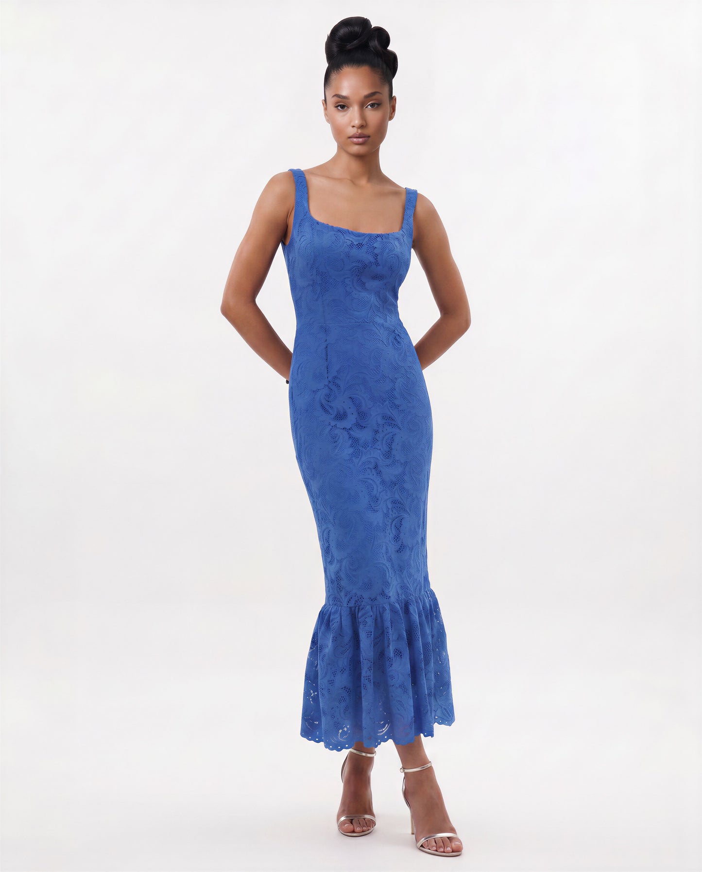 RAISA MIDI DRESS  |  SAPPFIRE  (20002)