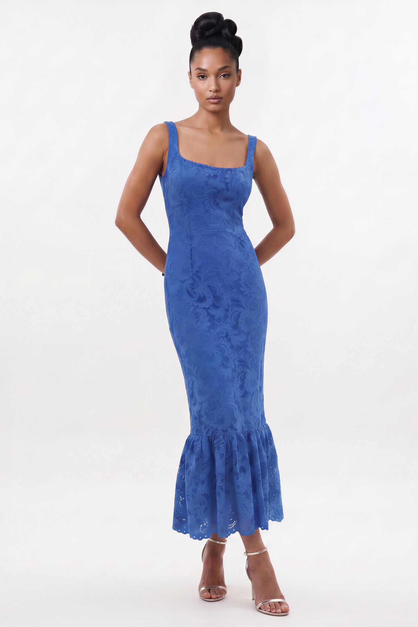 RAISA MIDI DRESS  |  SAPPFIRE  (20002)