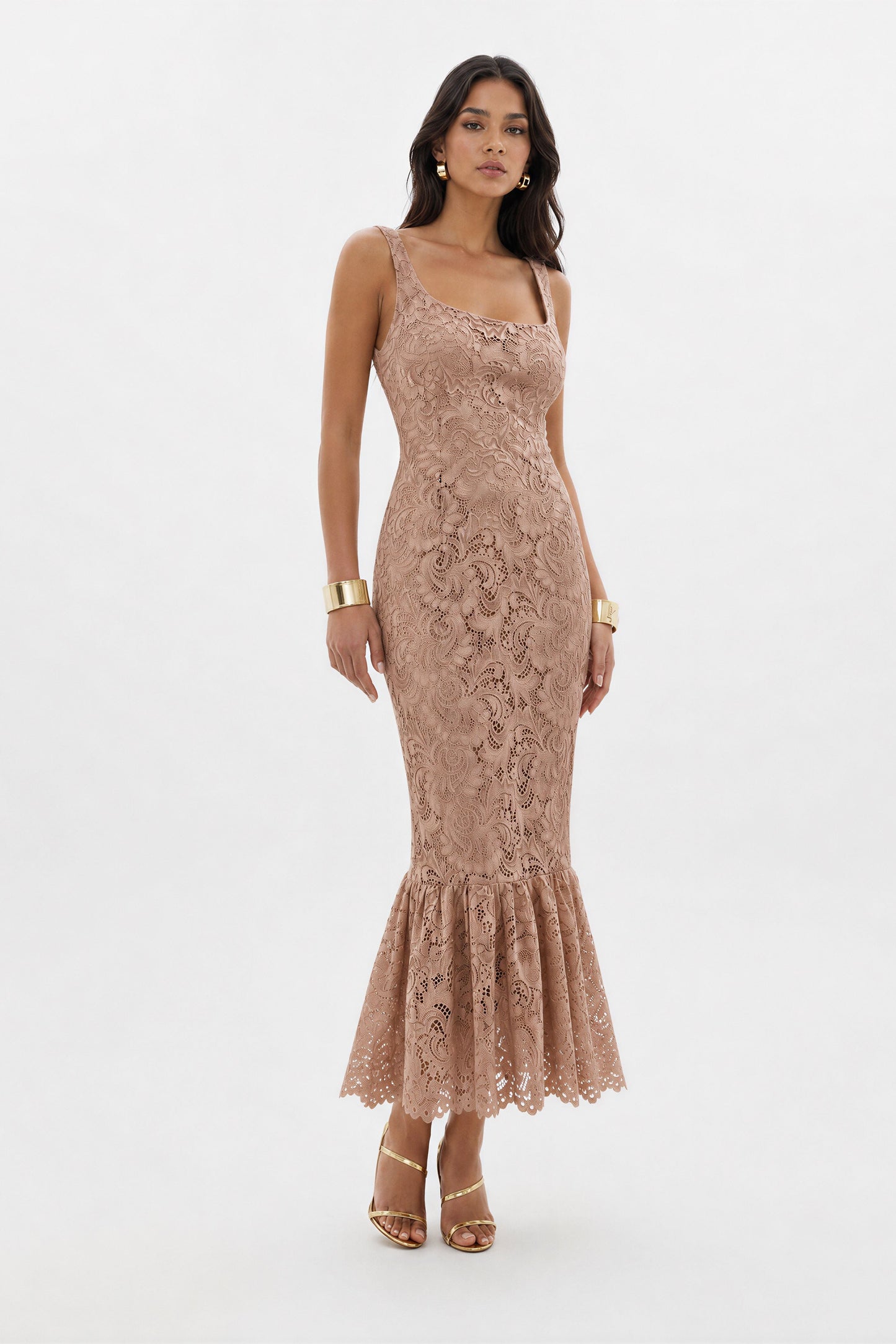 RAISA MIDI DRESS  |  BLUSH  (20002)
