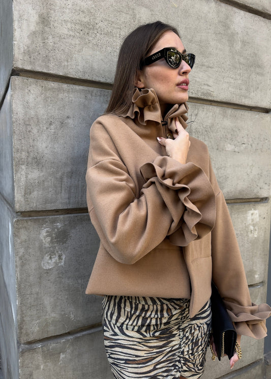 SYLIA COATIGAN  |  CAMEL (19038)